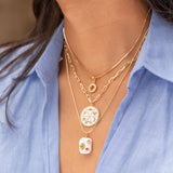 Semi Smiley Necklace