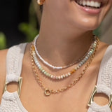 Jan Gemstone Beaded Necklace