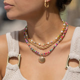 Lia Pearl Beaded Necklace