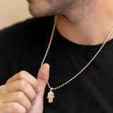 Hamsa Pendant Necklace