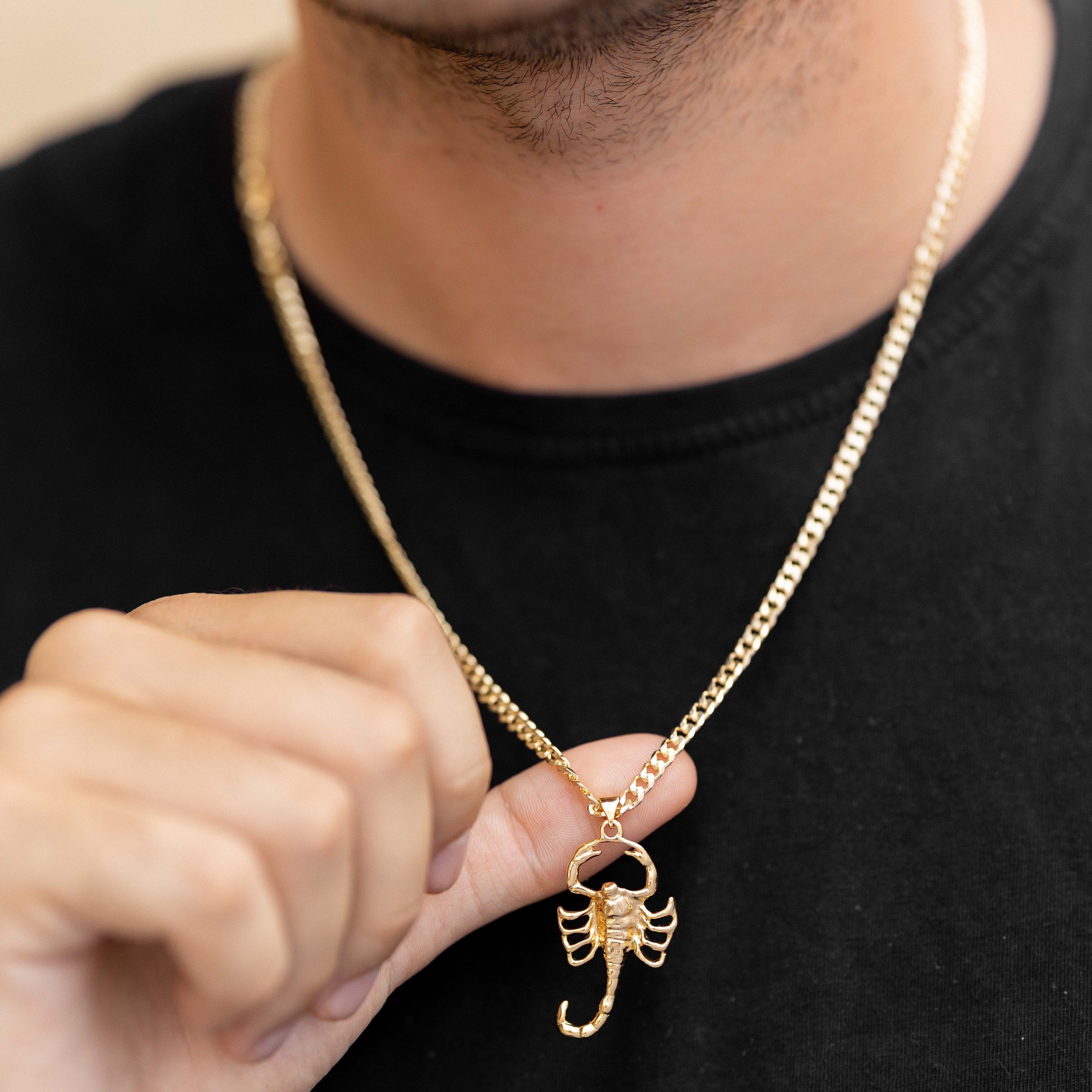 Scorpion Pendant Necklace