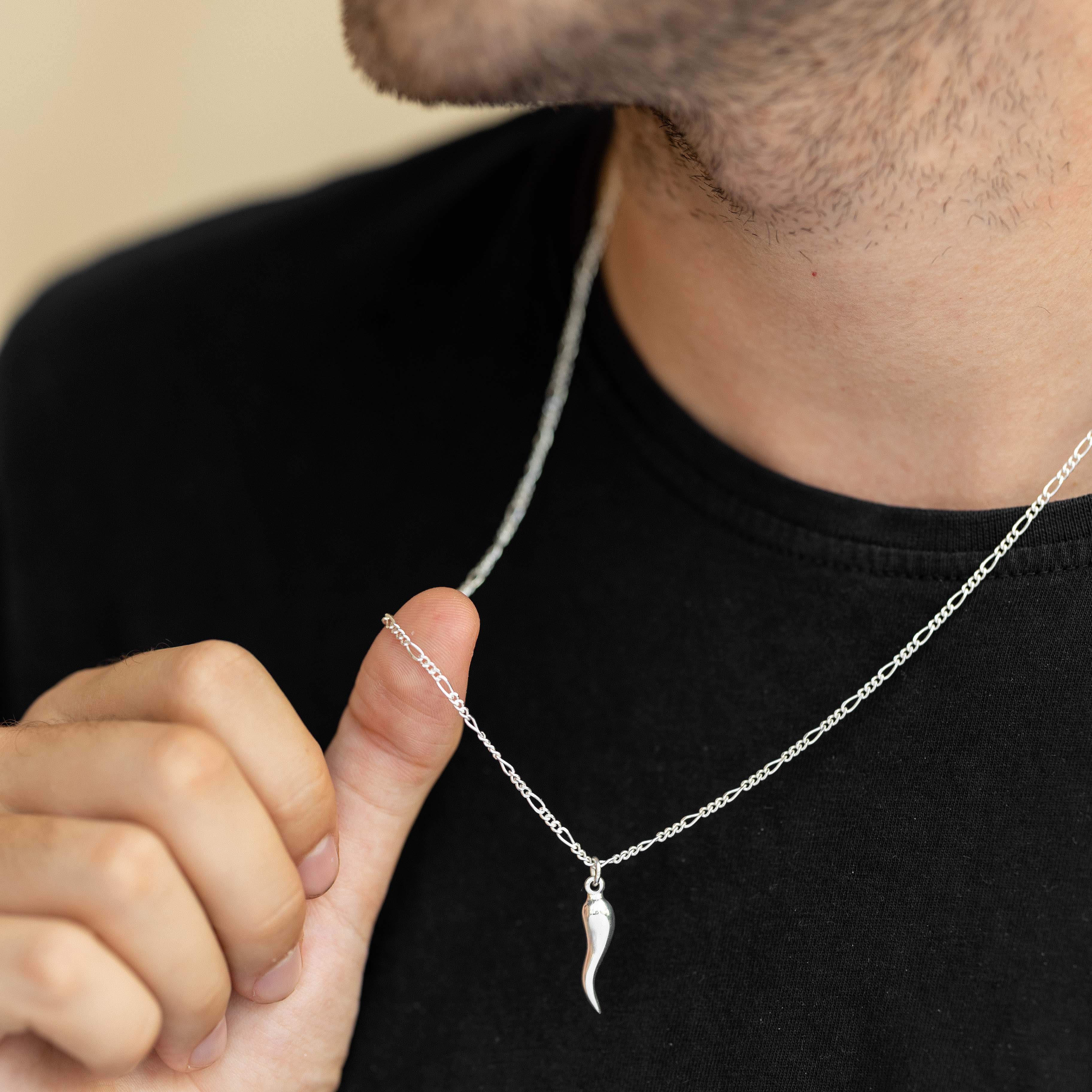 Silver Pepper Necklace
