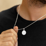Silver Saint Benedict Necklace