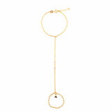 Lyra Initial Hand Chain