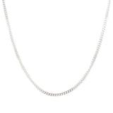 2mm Silver Curb Chain
