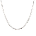 3mm Silver Curb Chain
