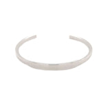 Flat Top Silver Cuff