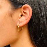 Dainty Gold Hoops