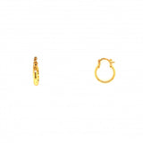 Dainty Gold Hoops