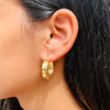 Square Edged Hoops
