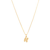 Kira Bubble Initial Necklace