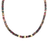 Veira Tourmaline x Pave Necklace