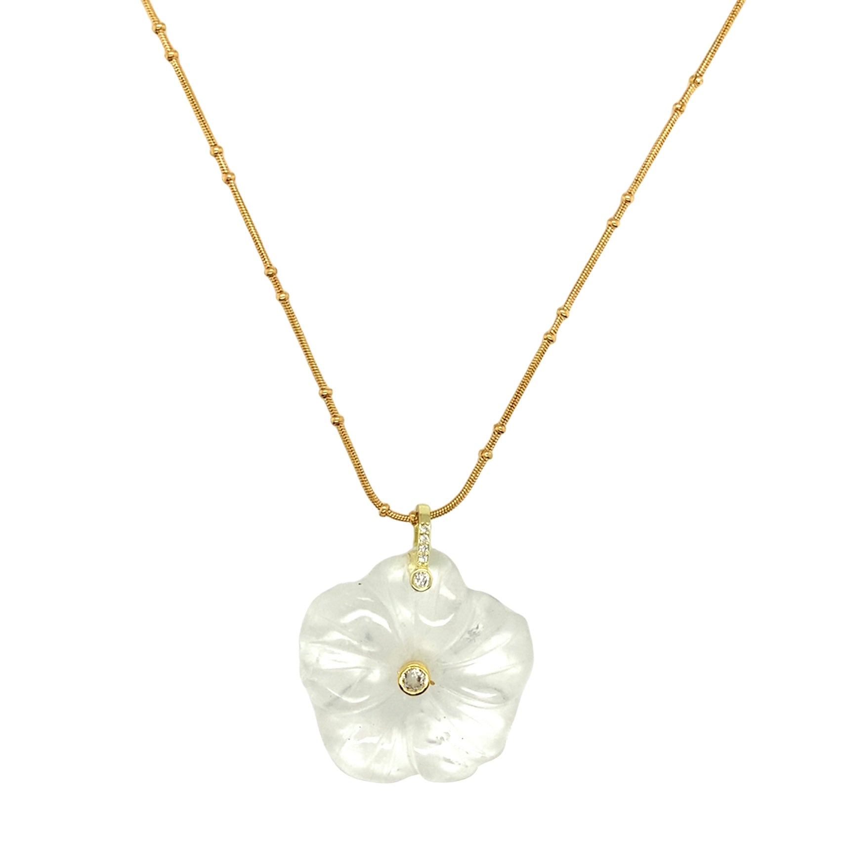 Aroa Flower Necklace