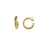 Romy Pearl Hoops