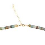 Aven Amazonite x Crystal Necklace