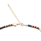 Noor Gemstone x Pearl Necklace