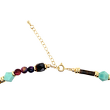 Nylah Tiger Eye x Garnet Necklace