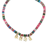 Skye Bubble Initial Necklace