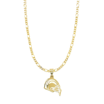 Austin Hockey Helmet Necklace