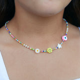 Niva Smiley Necklace