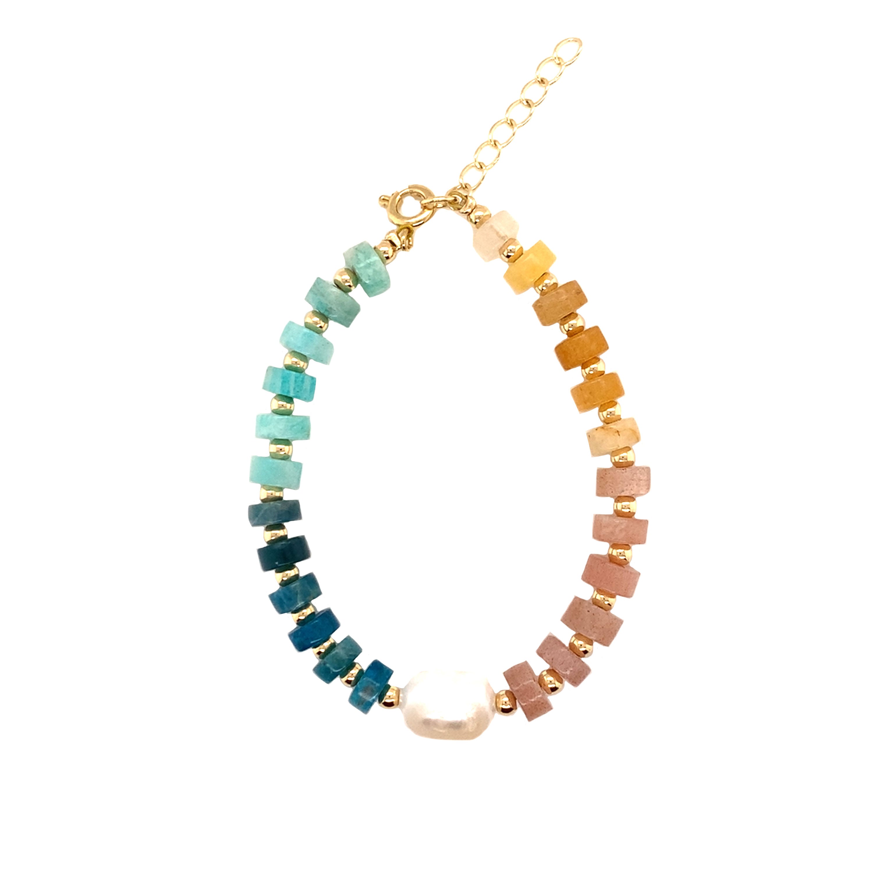 Vera Ombre Natural Gemstone Bracelet