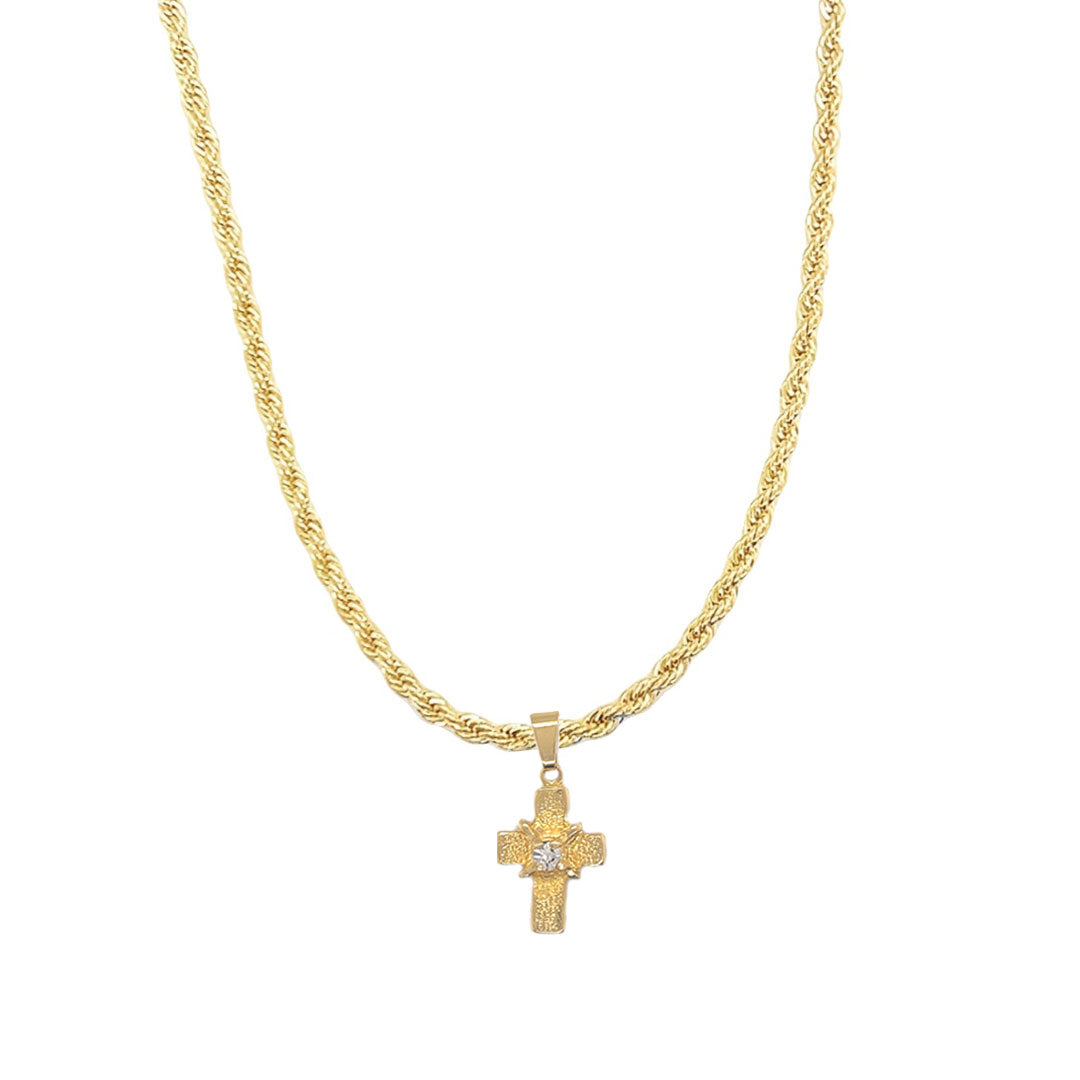 Blythe Cross Necklace