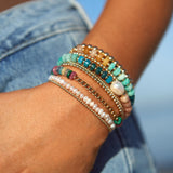 Vera Ombre Natural Gemstone Bracelet