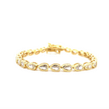Nina Teardrop Tennis Bracelet