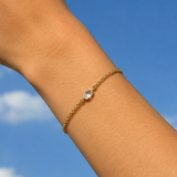 Seth CZ Oval Bracelet