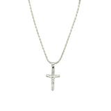 Even Crucifix Necklace