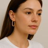 Kiley Braided Rope Hoops