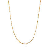 Dahlia Ball Necklace for Girls 