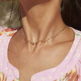 Dani Dangling Hearts Necklace