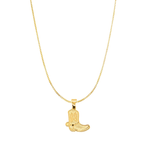 Echo Boot Necklace