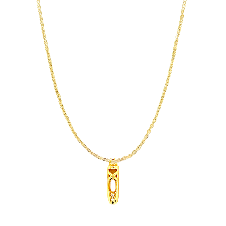 Ellis Ballet Slipper Necklace