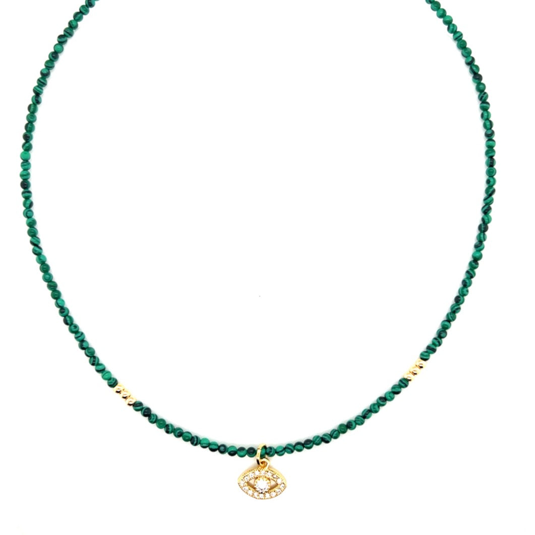 Elsa Evil Eye Necklace