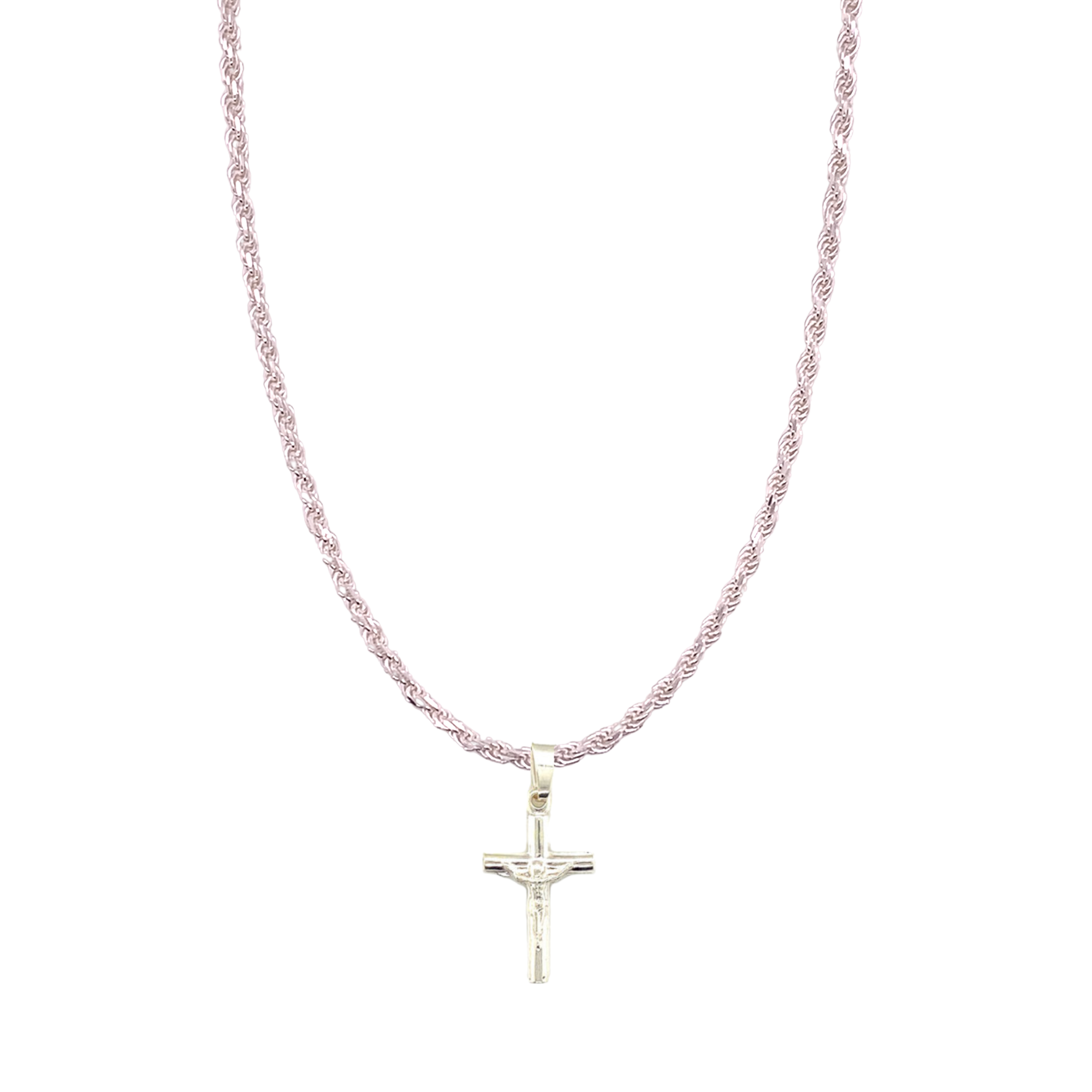 Even Crucifix Necklace