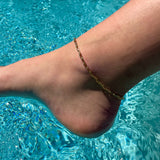 Tess Paperclip Anklet