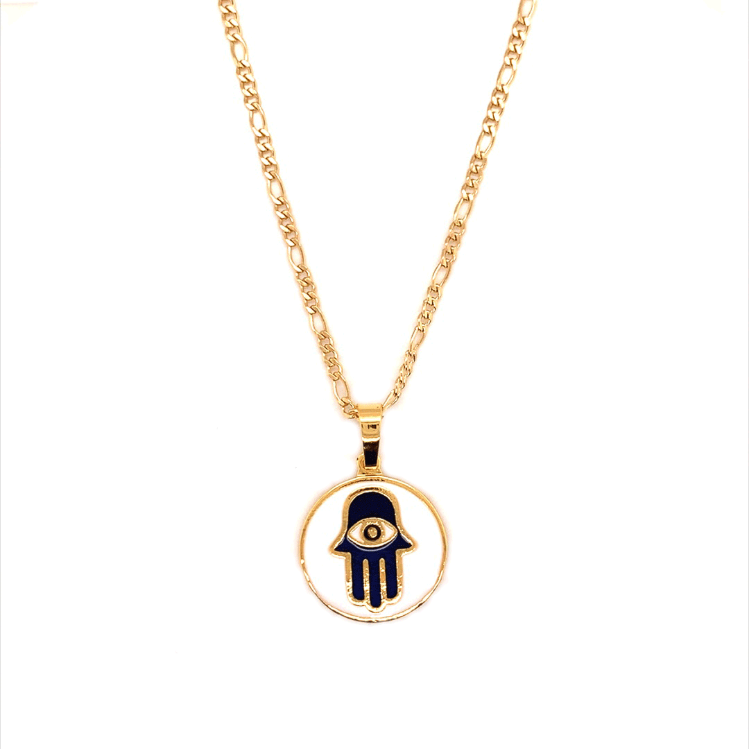 Hamsa Pendant Necklace