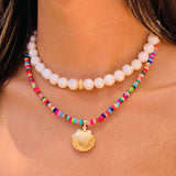 Pippa Pearl Beaded Choker
