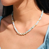 Aven Amazonite x Crystal Necklace