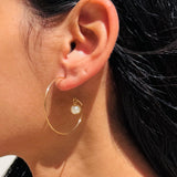 Ona Pearl Hoops
