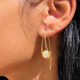 Xara Teardrop Pearl Earrings