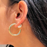 Romy Pearl Hoops