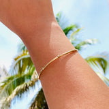 Gold-Filled Beaded Bracelet