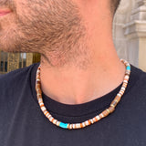Wooden Stone Necklace