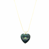 Lior Gemstone Heart Necklace