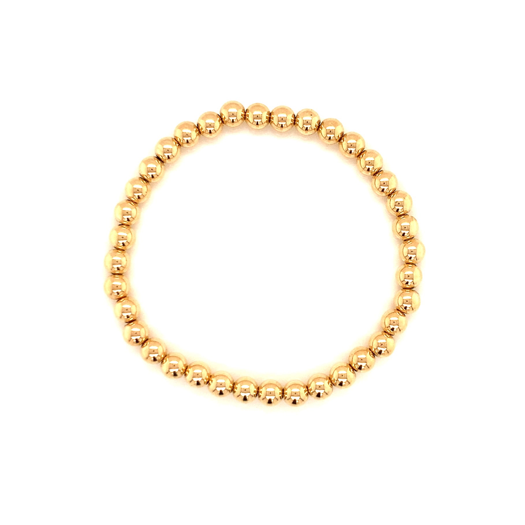 Gold Filled x 925 Beaded Bracelet