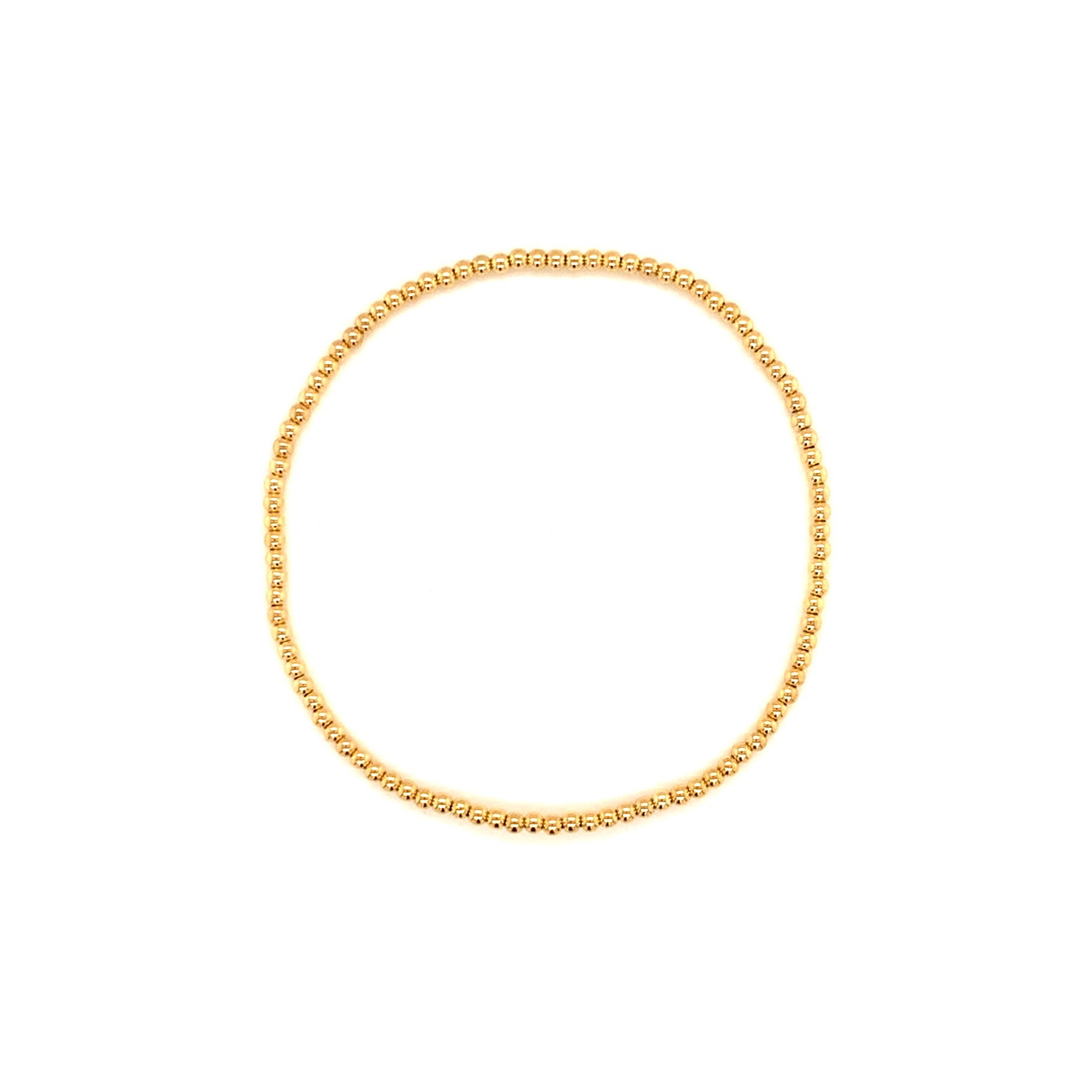 Gold Filled x 925 Beaded Bracelet
