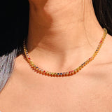 Melissa Multicolor Heart Necklace